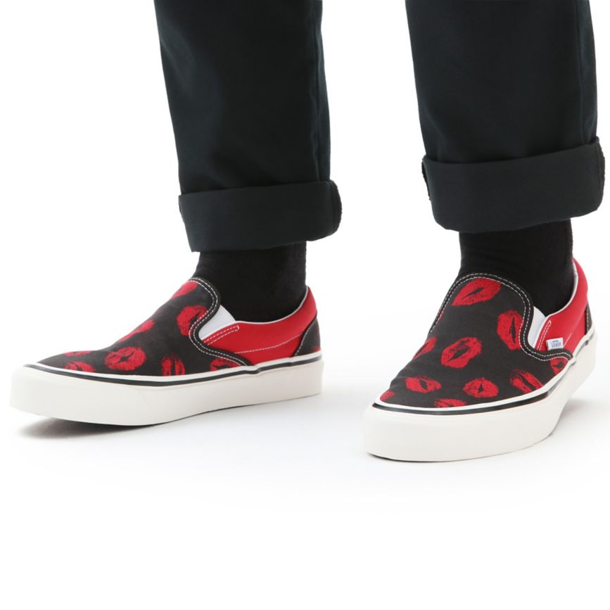 Vans Anaheim Factory Classic Slip-On 98 DX Sko Čierne | VN107X1KK01