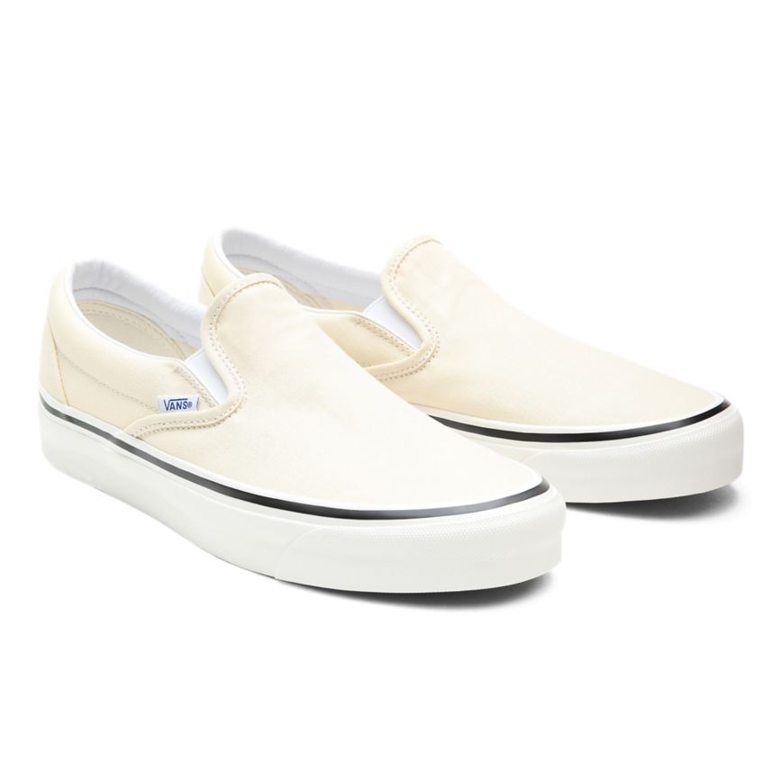 Vans Anaheim Factory Classic Slip-On 98 DX Sko Biele | VN522G2EG47