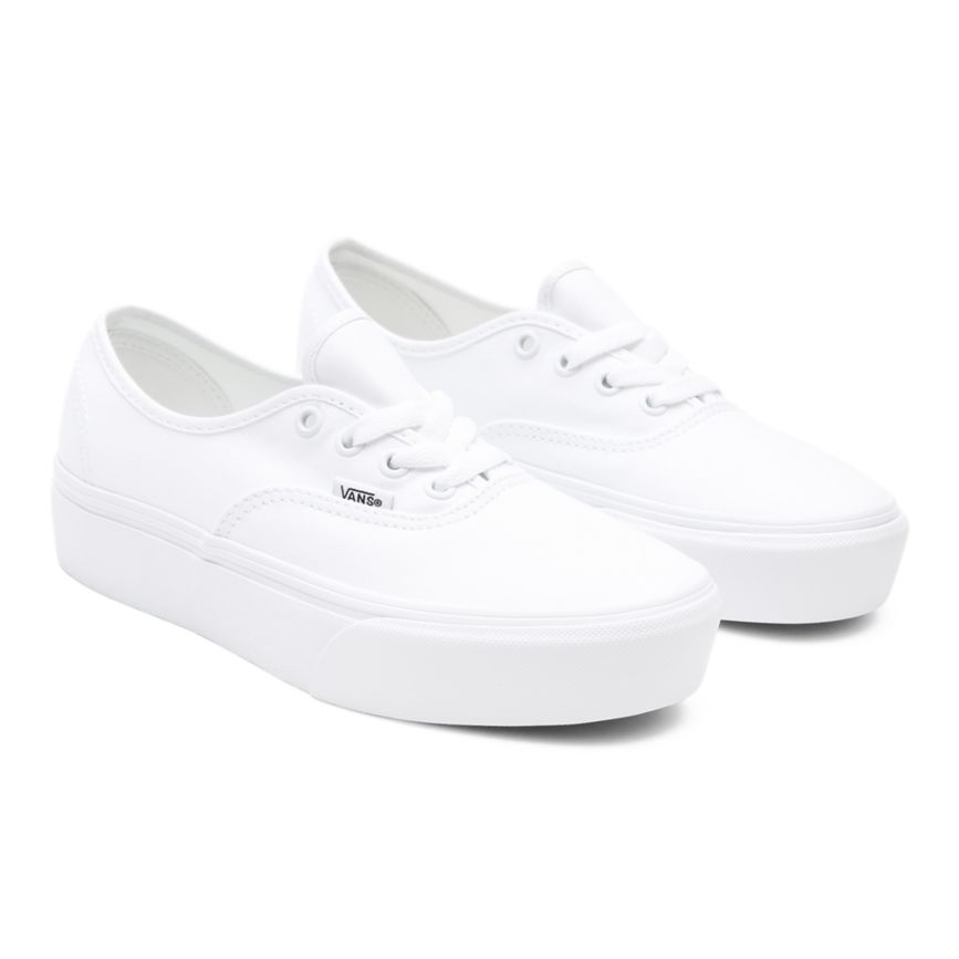 Vans Authentic Platform 2.0 Sko Biele | VN714V7HC64