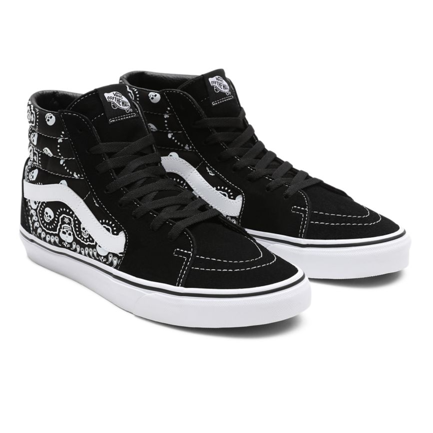 Vans Bandana SK8-Hi Sko Čierne | VN889R7HX37