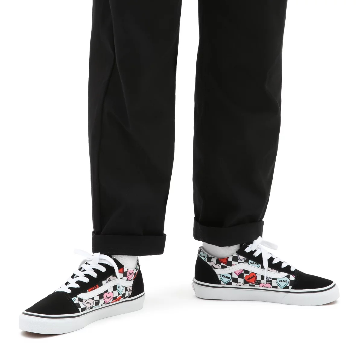 Vans Candy Hearts Old Skool Sko Čierne | VN565C2ZO80