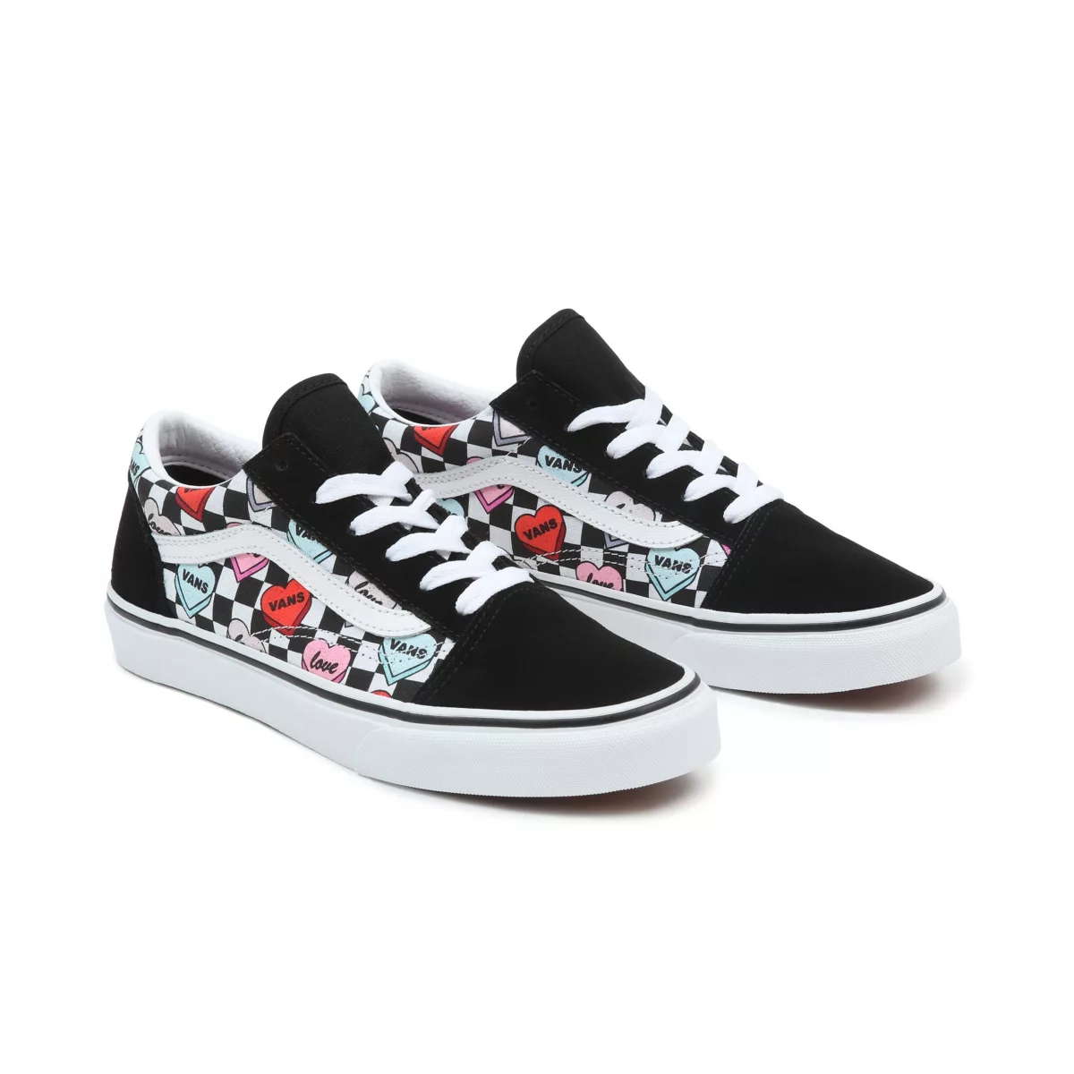 Vans Candy Hearts Old Skool Sko Čierne | VN565C2ZO80