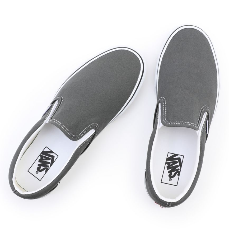 Vans Canvas Classic Slip-On Sko Tmavo Siva | VN998J3XS42