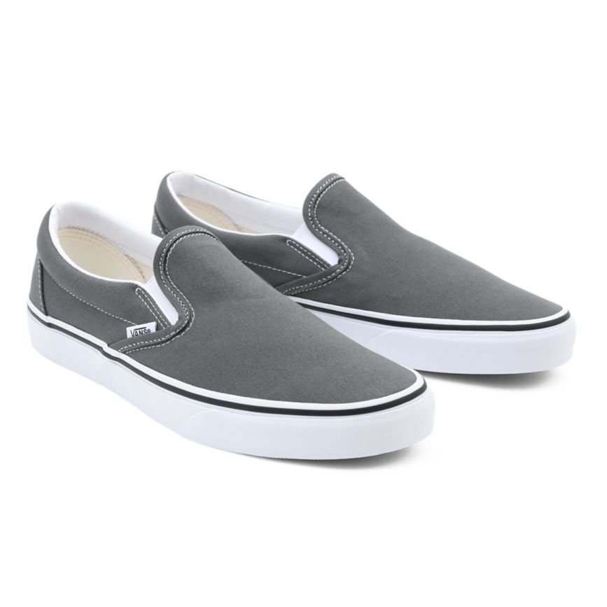 Vans Canvas Classic Slip-On Sko Tmavo Siva | VN998J3XS42
