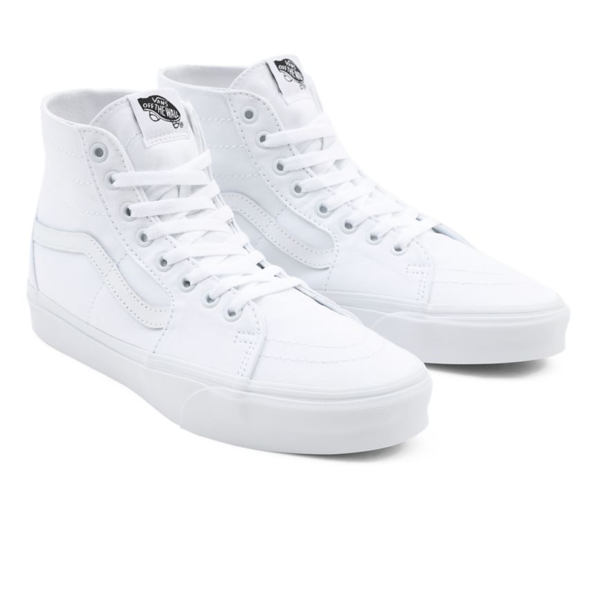 Vans Canvas SK8-Hi Tapered Sko Biele | VN755F1SI56