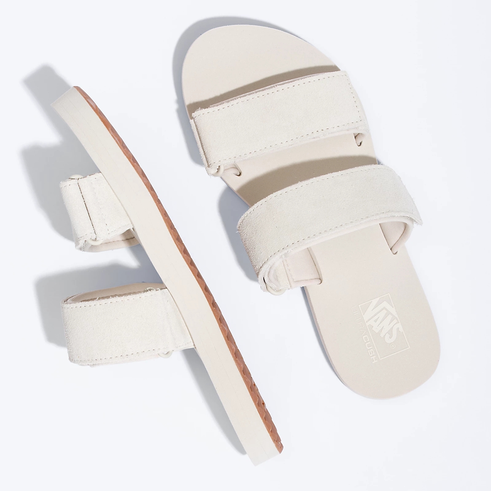 Vans Cayucas Badesandaler Biele | VN346T7MH09