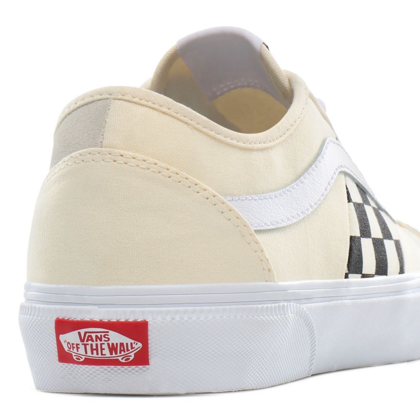 Vans Check Bess NI Sko Biele | VN851U6HM83