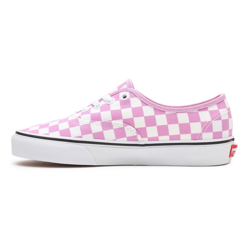 Vans Checkerboard Authentic Sko Ruzove | VN045Q0AY74