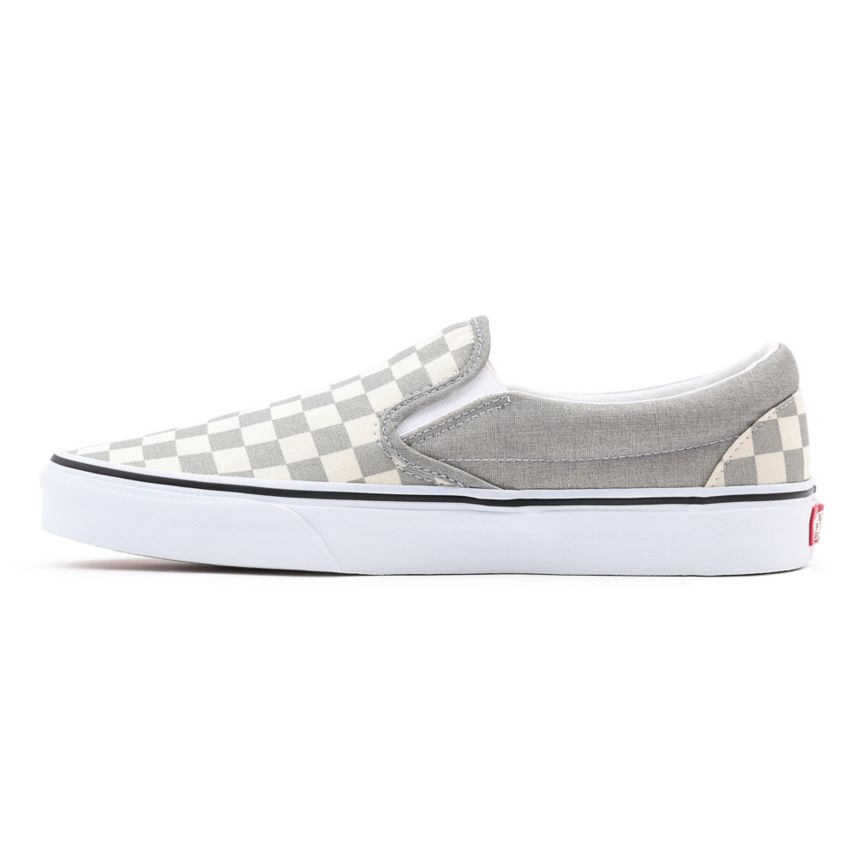 Vans Checkerboard Classic Slip-On Sko Siva | VN031L2VC56