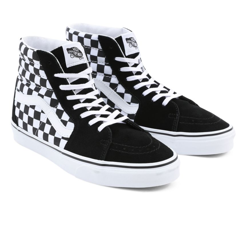 Vans Checkerboard SK8-Hi Sko Čierne | VN583C0HO52