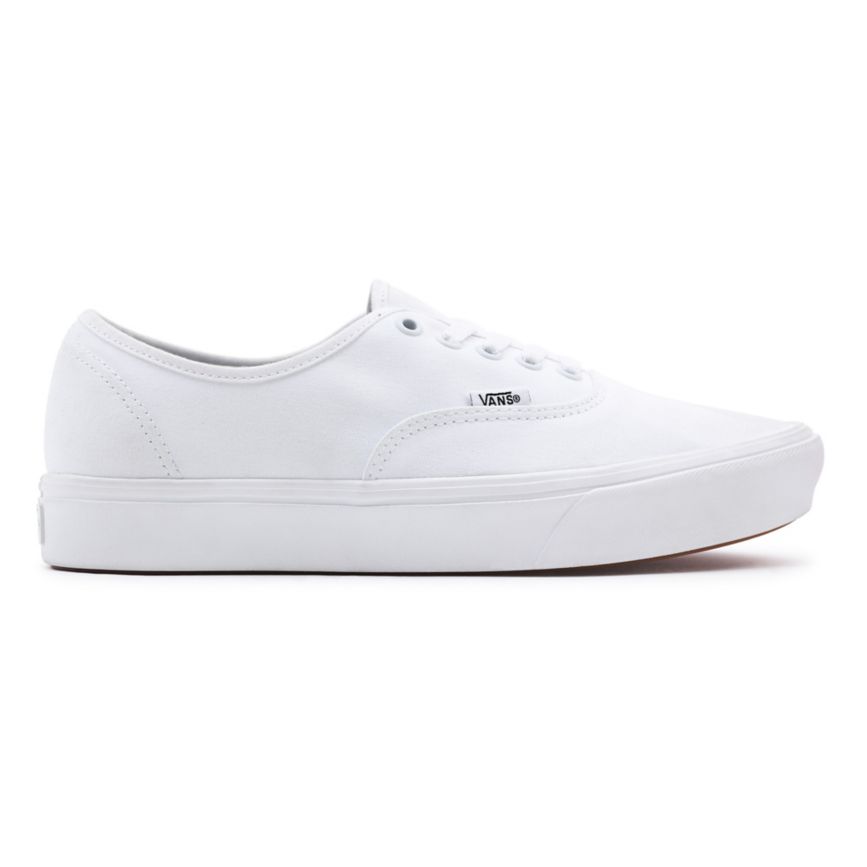 Vans Classic ComfyCush Authentic Sko Biele | VN717N2GP61