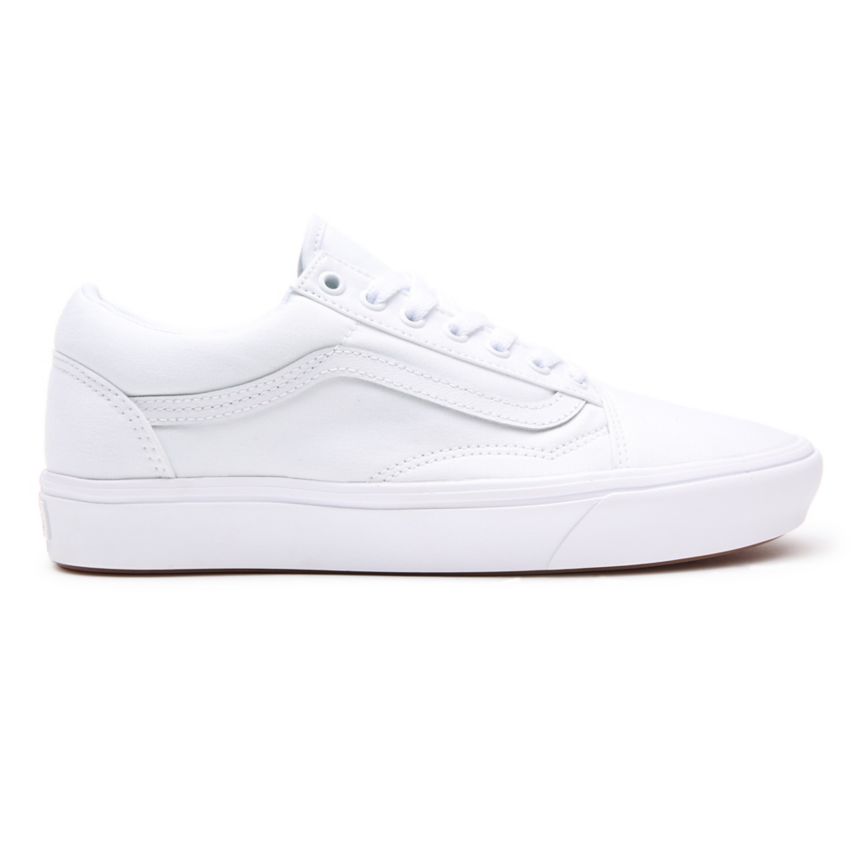 Vans Classic ComfyCush Old Skool Sko Biele | VN914E1OX86