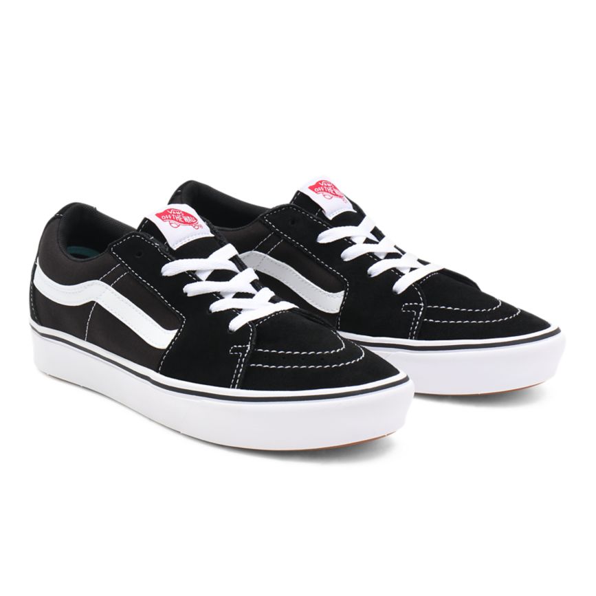Vans Classic ComfyCush Sk8-Low Sko Čierne | VN912J5ZG27