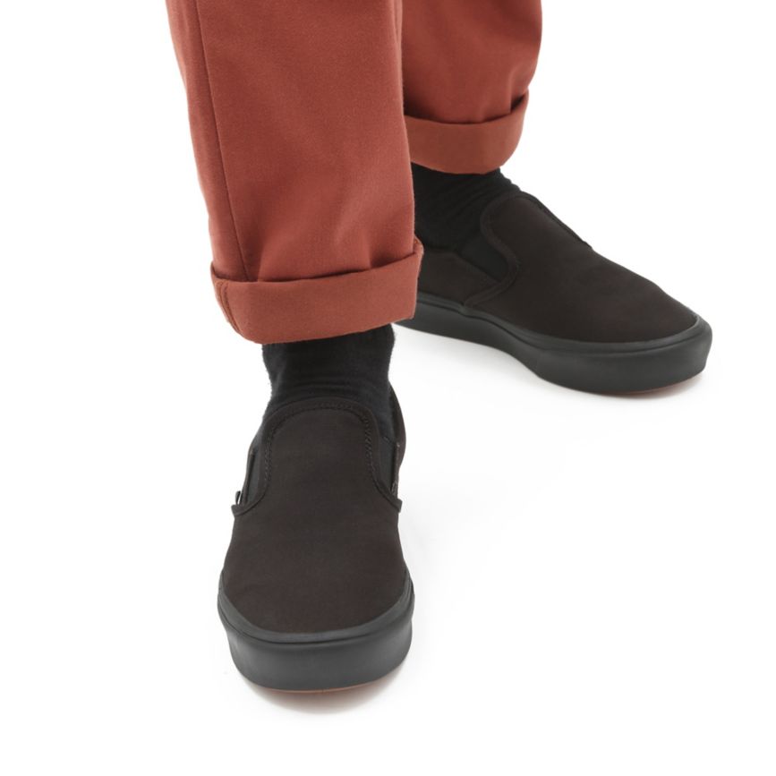Vans Classic ComfyCush Slip-On Sko Čierne | VN433L8FV99