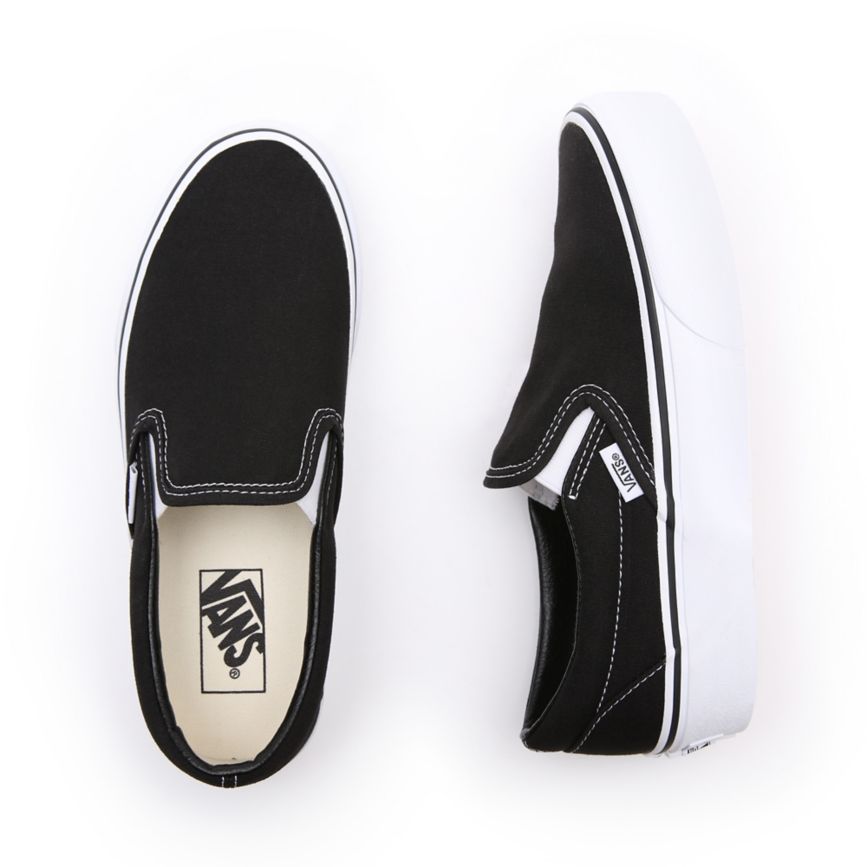 Vans Classic Slip-On Platform Sko Čierne | VN622U9LS97