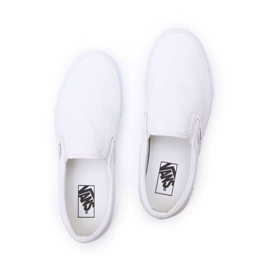 Vans Classic Slip-on Sko Biele | VN323R0GM74