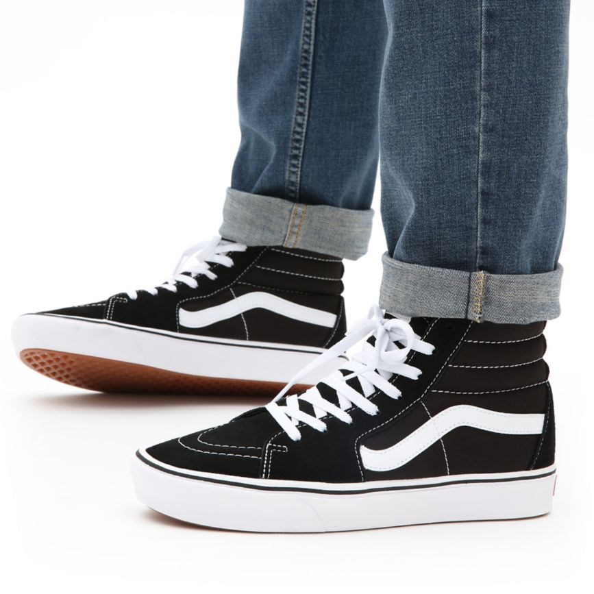 Vans Comfycush Sk8-Hi Sko Čierne | VN024I3QC71