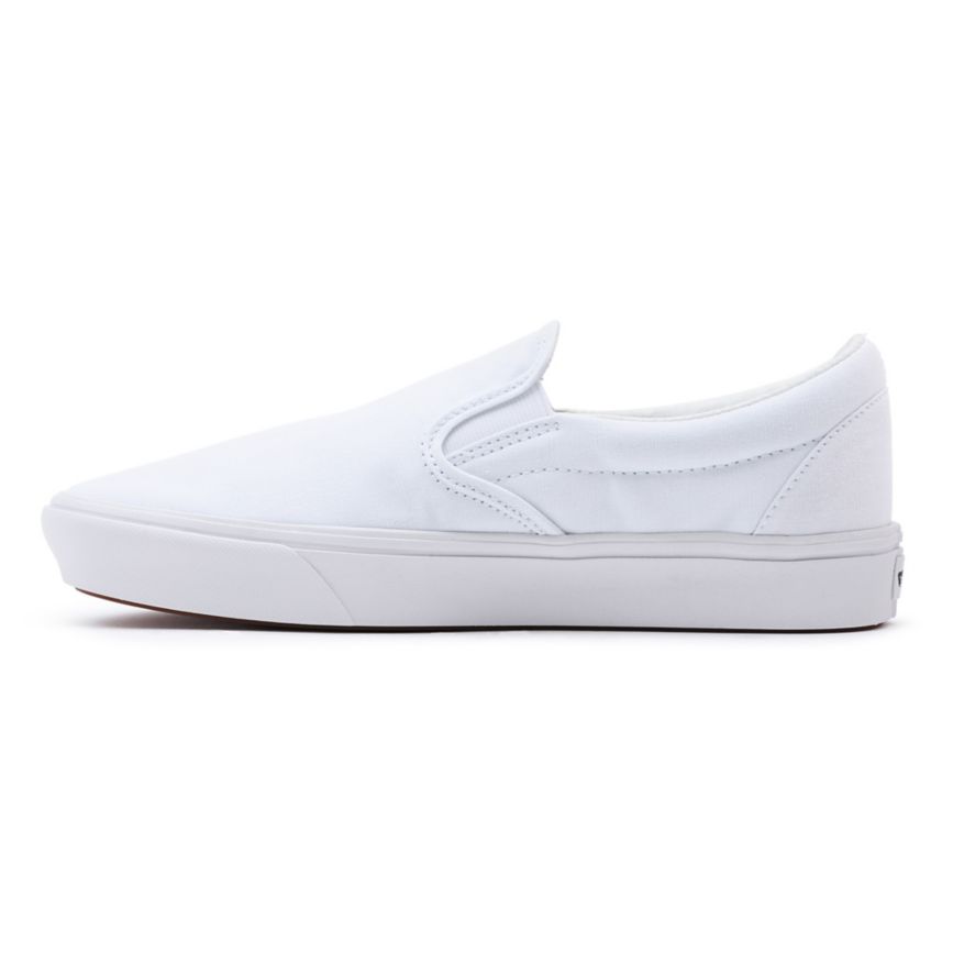 Vans Comfycush Slip-On Sko Biele | VN222R1MU06