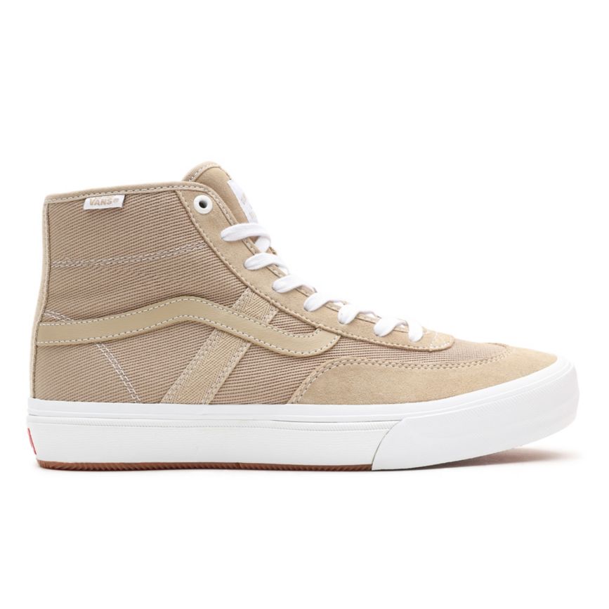 Vans Crockett Høye Pro Sko Biele | VN019U5YN82