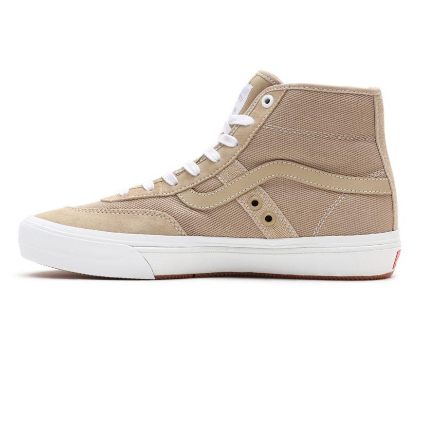 Vans Crockett Høye Pro Sko Biele | VN019U5YN82