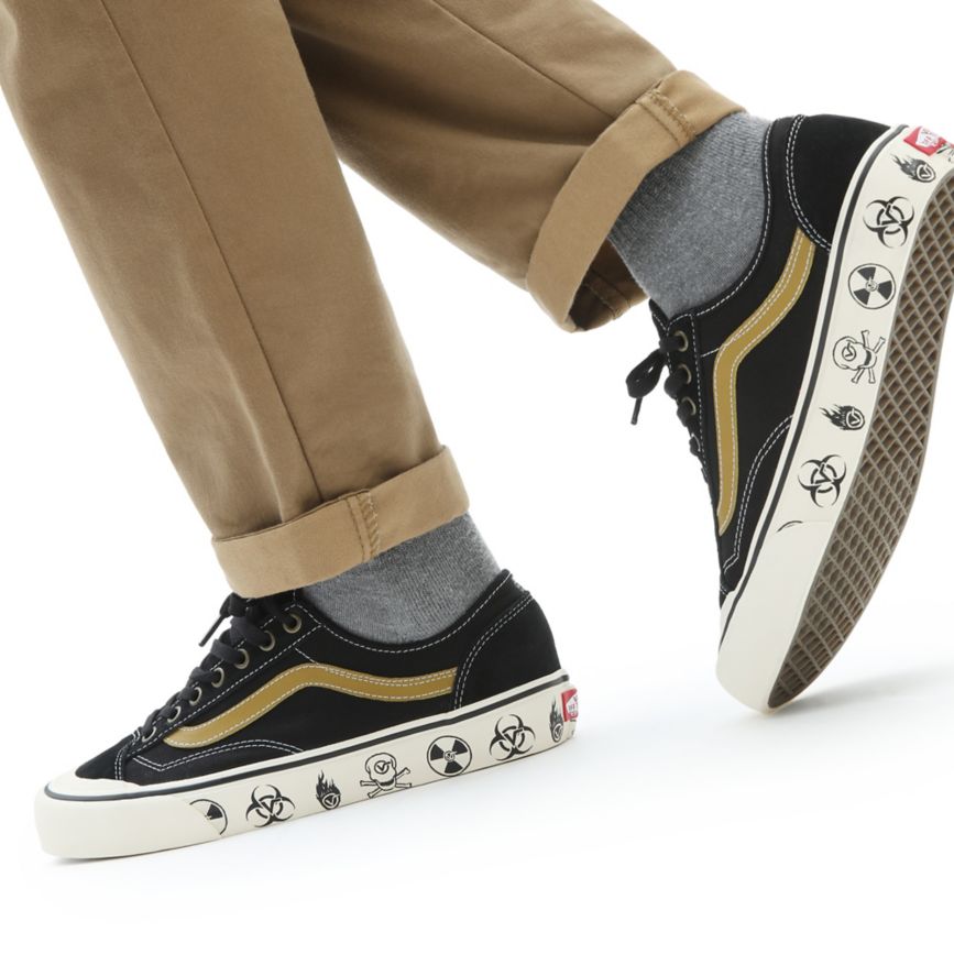 Vans Dark Aloha Stil 36 Decon SF Sko Čierne | VN655O0SY58