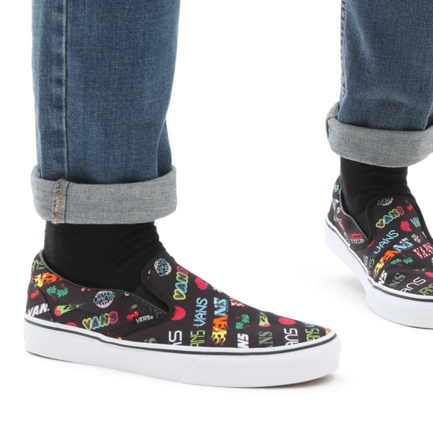 Vans Disruptive Classic Slip-On Sko Čierne | VN263V1DI29