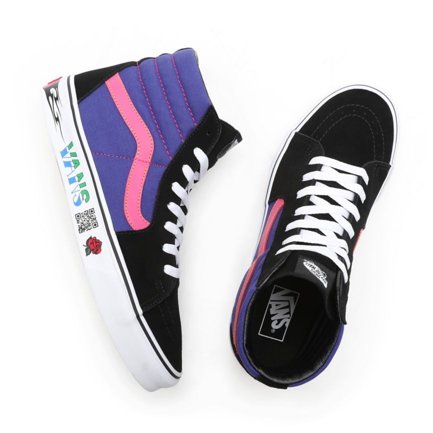 Vans Disruptive SK8-Hi Sko Čierne | VN281R1SF11