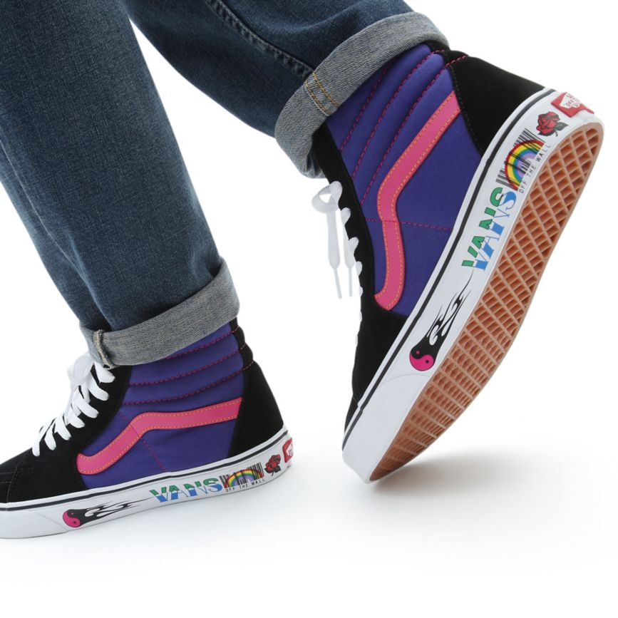 Vans Disruptive SK8-Hi Sko Čierne | VN281R1SF11