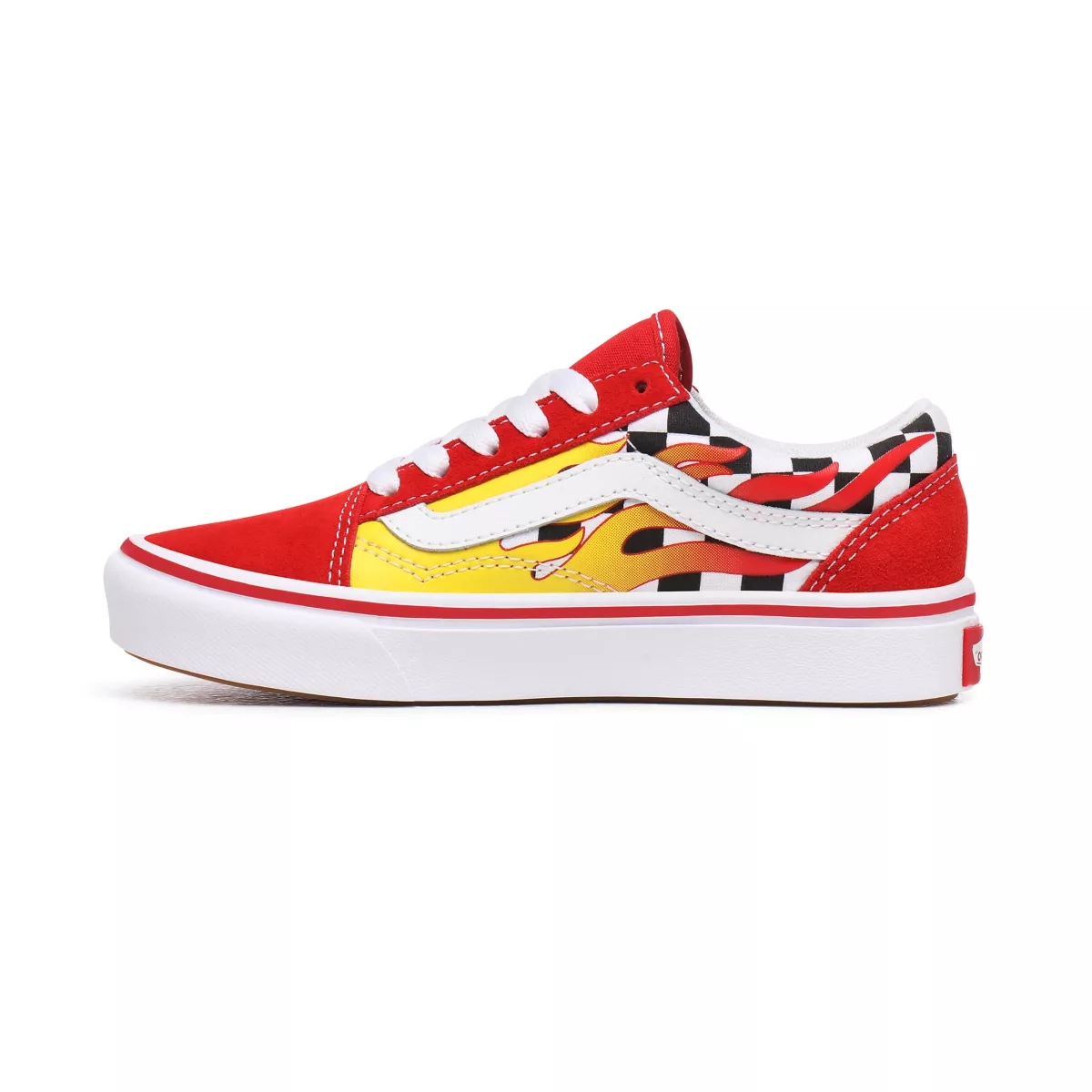 Vans Flame ComfyCush Old Skool Sko Červené | VN619C7WQ66