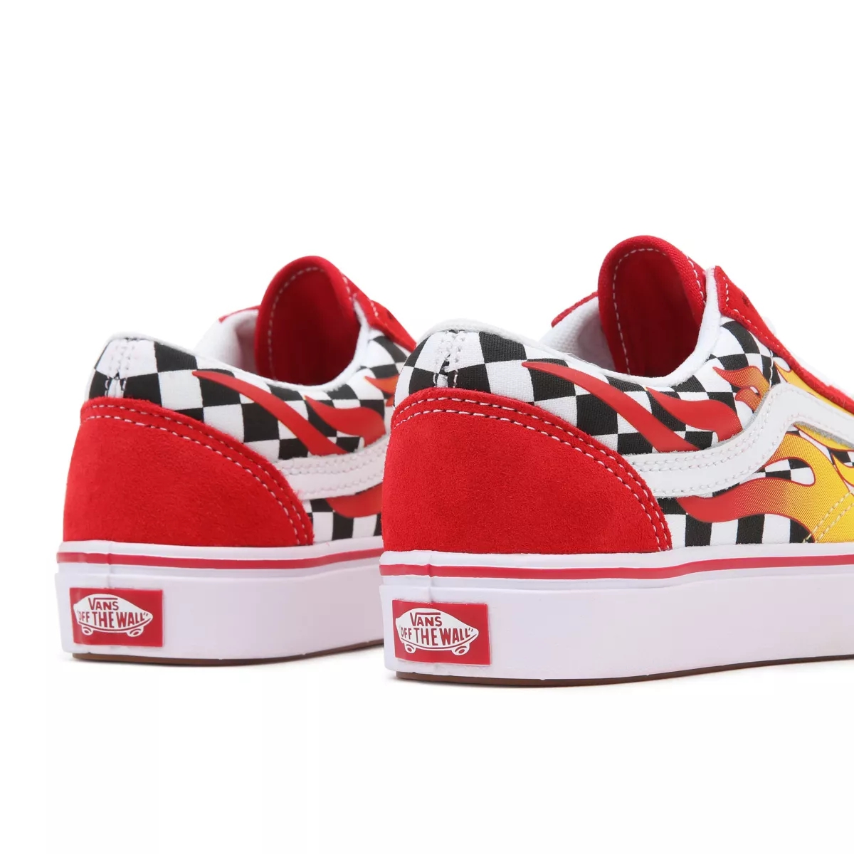 Vans Flame ComfyCush Old Skool Sko Červené | VN619C7WQ66