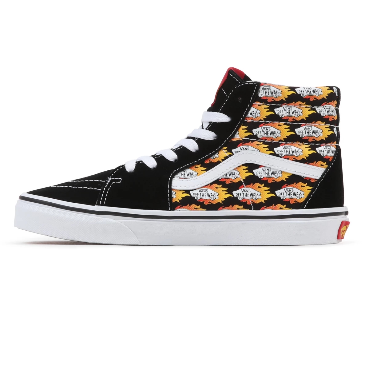 Vans Flame Logo Repeat Sk8-Hi Sko Čierne | VN268Q3VB65