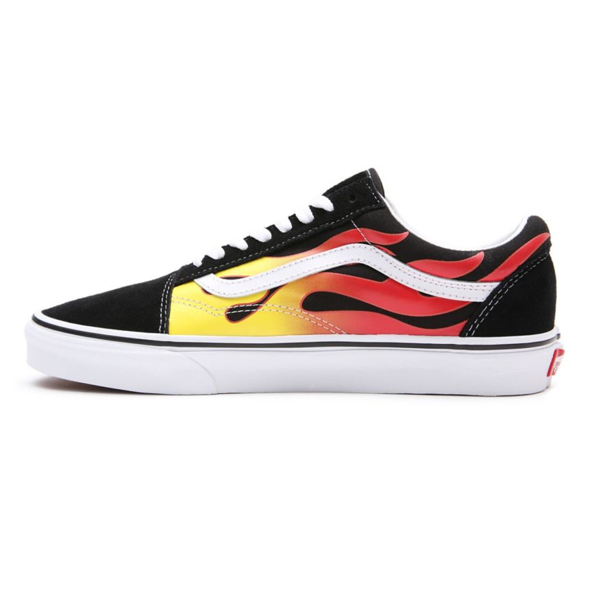 Vans Flame Old Skool Sko Čierne | VN641F5RZ12