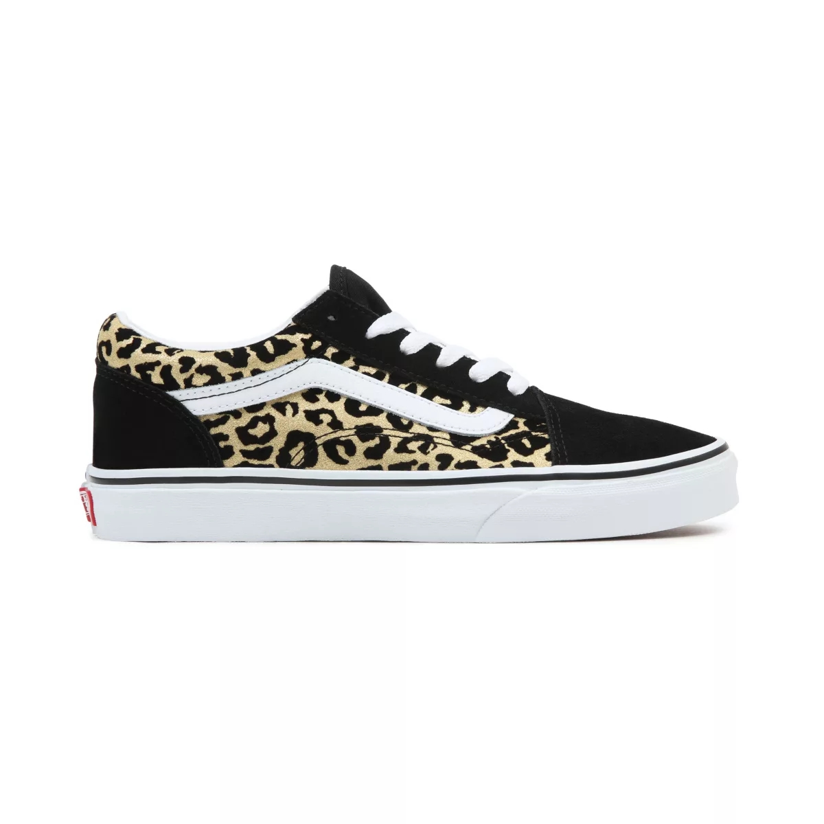 Vans Flocked Leopard Old Skool Sko Čierne | VN277E3YT66