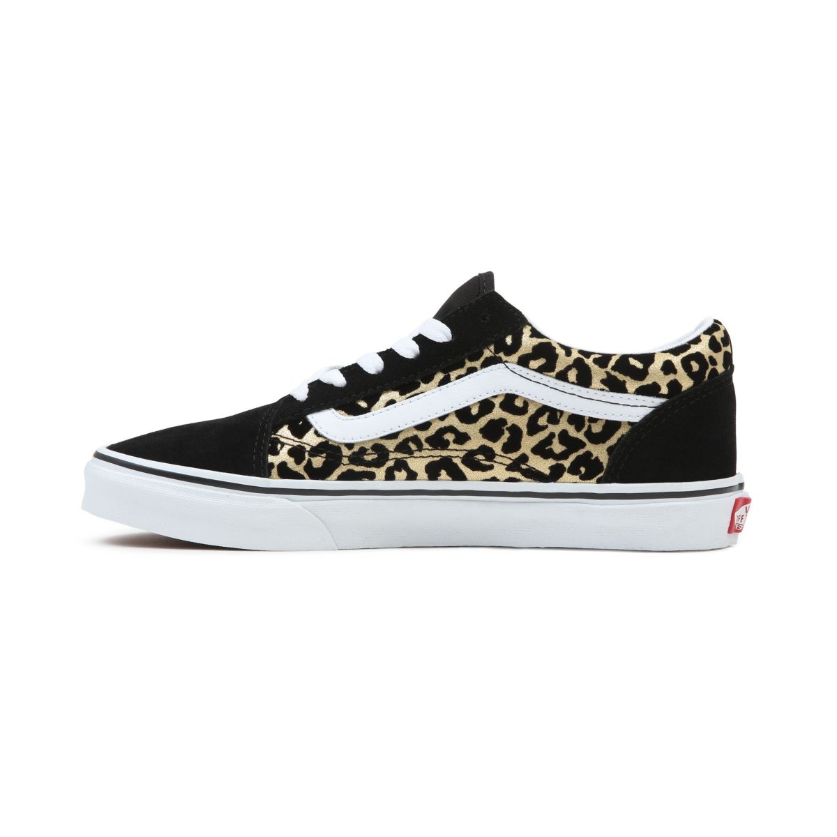 Vans Flocked Leopard Old Skool Sko Čierne | VN277E3YT66