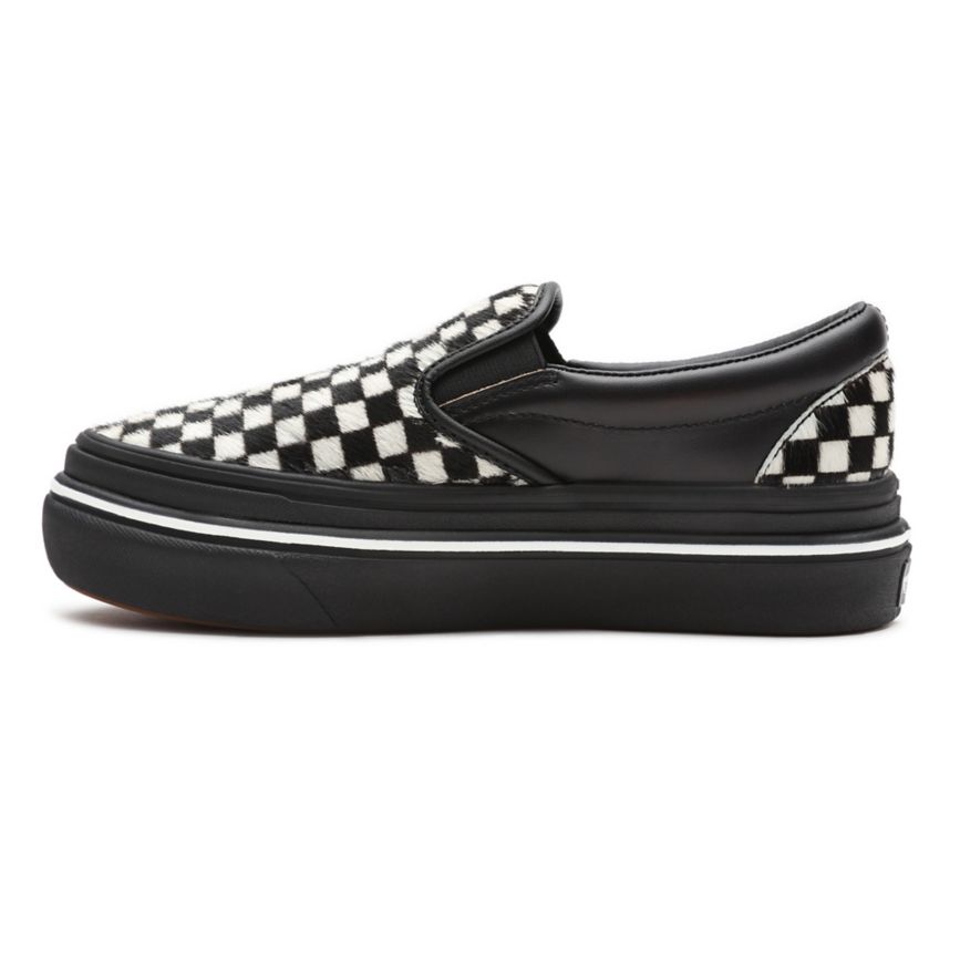 Vans Fury Super ComfyCush Slip-On Sko Čierne | VN426D4NL95