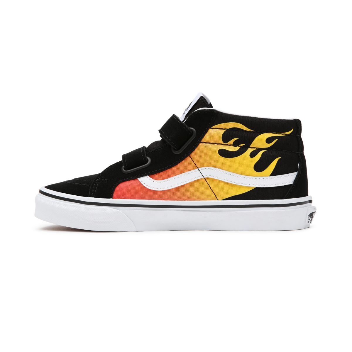 Vans Hot Flame Sk8-Mid Reissue Borrelås Sko Čierne | VN533Q9OF94