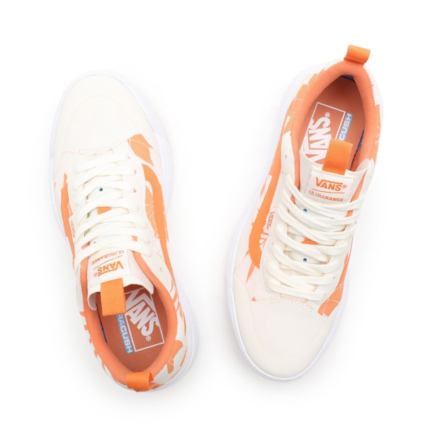 Vans Island Floral UltraRange EXO Sko Oranžové | VN615N9CD39