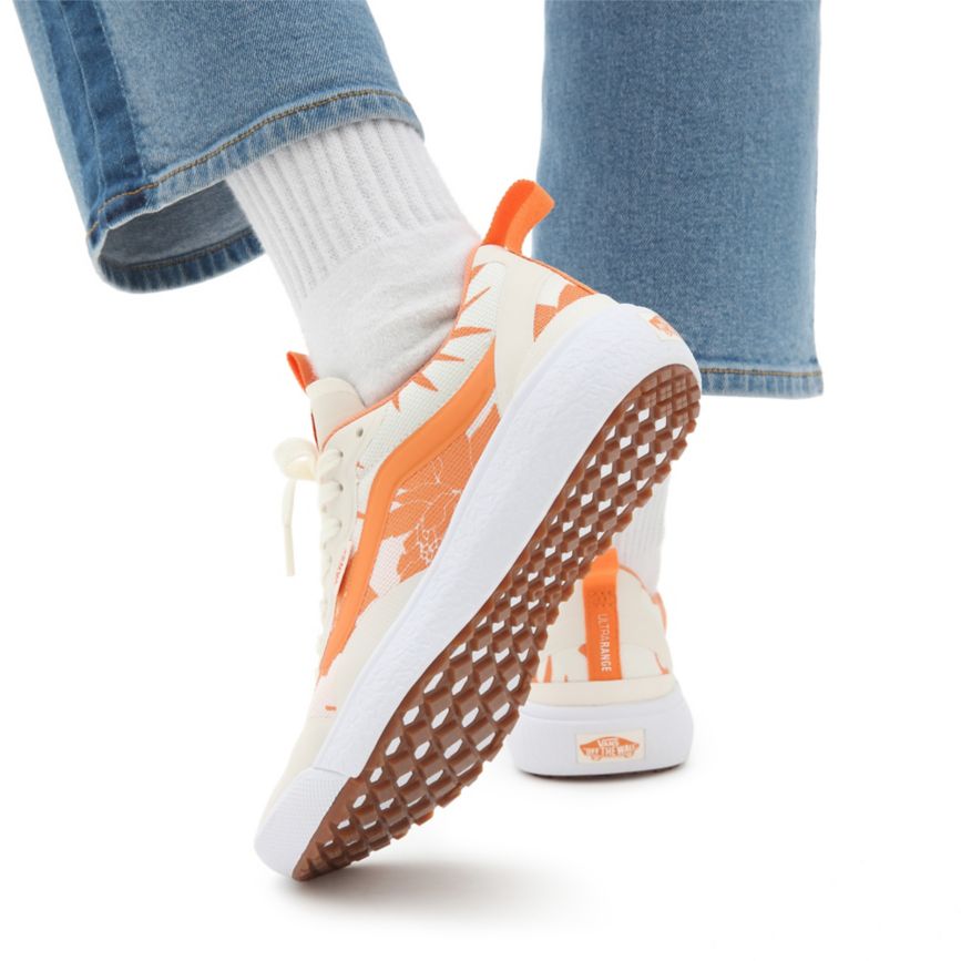 Vans Island Floral UltraRange EXO Sko Oranžové | VN615N9CD39