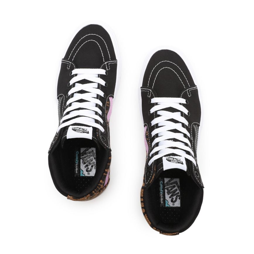 Vans Le Tigre ComfyCush SK8-Hi Sko Čierne | VN178K5EX98