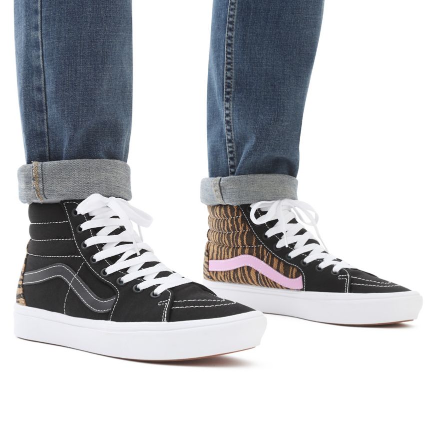 Vans Le Tigre ComfyCush SK8-Hi Sko Čierne | VN178K5EX98