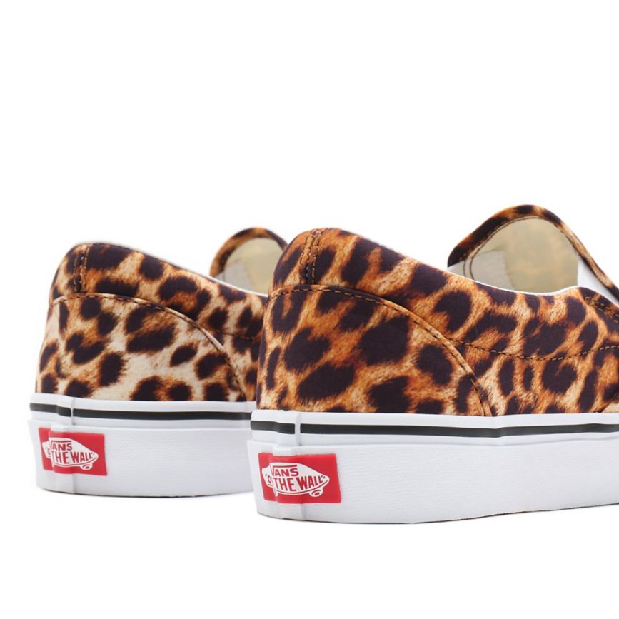 Vans Leopard Classic Slip-On Sko Leopardie | VN011J5BN25