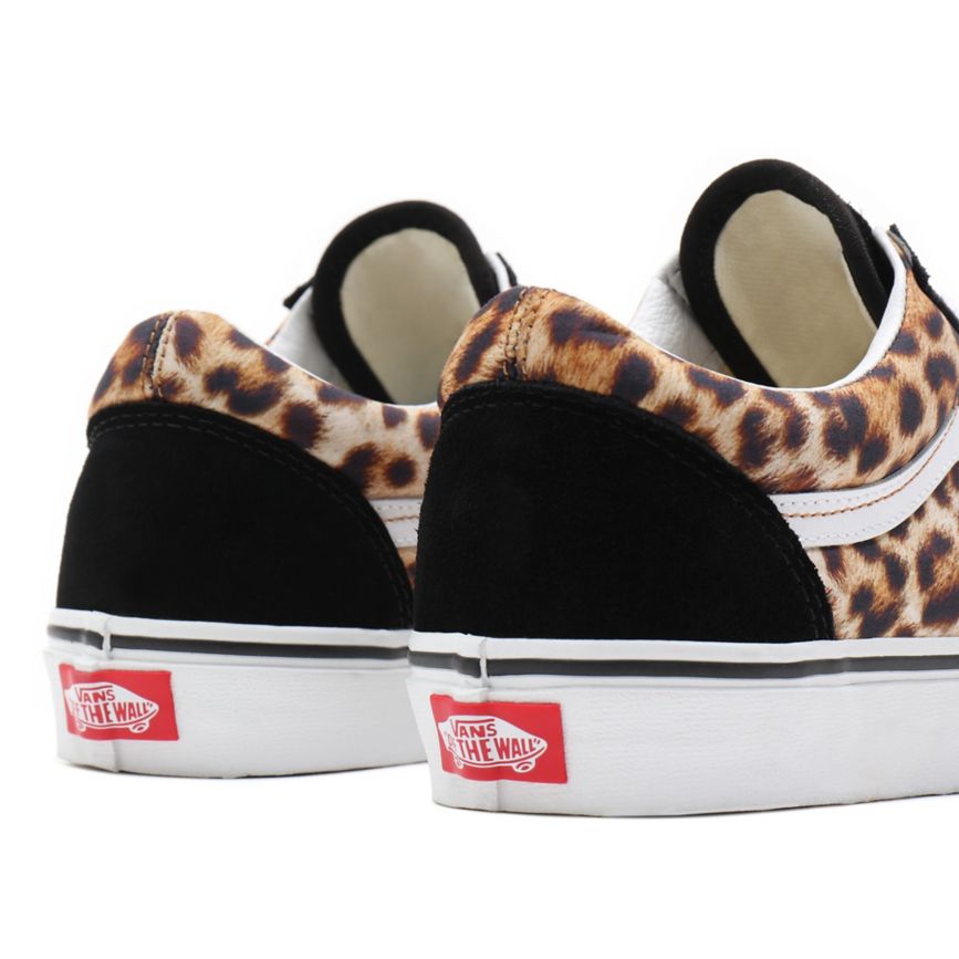 Vans Leopard Old Skool Sko Čierne | VN691N6DM52