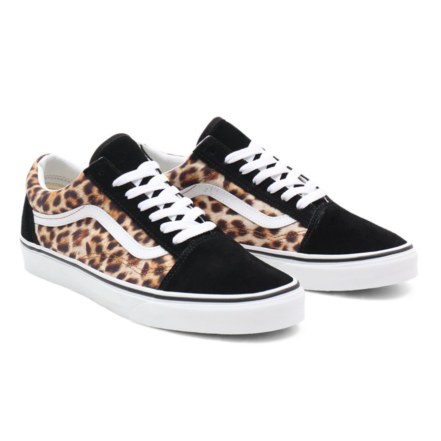 Vans Leopard Old Skool Sko Čierne | VN691N6DM52
