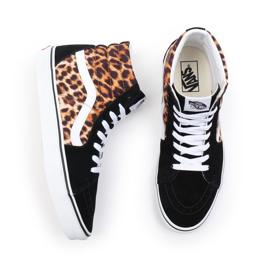 Vans Leopard SK8-Hi Sko Čierne | VN520N7NM86