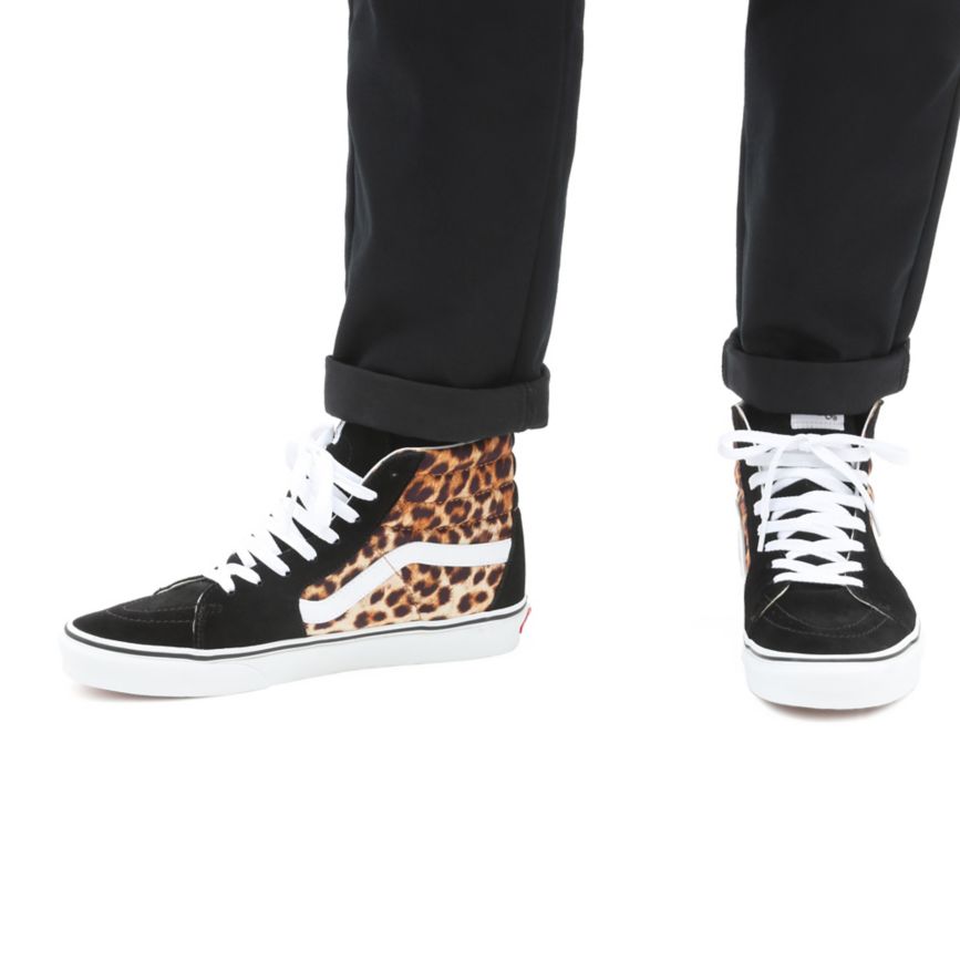 Vans Leopard SK8-Hi Sko Čierne | VN520N7NM86