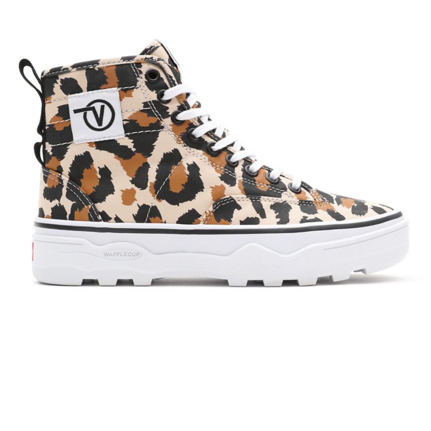 Vans Leopard Sentry WC Sko Leopardie | VN163O1XX94