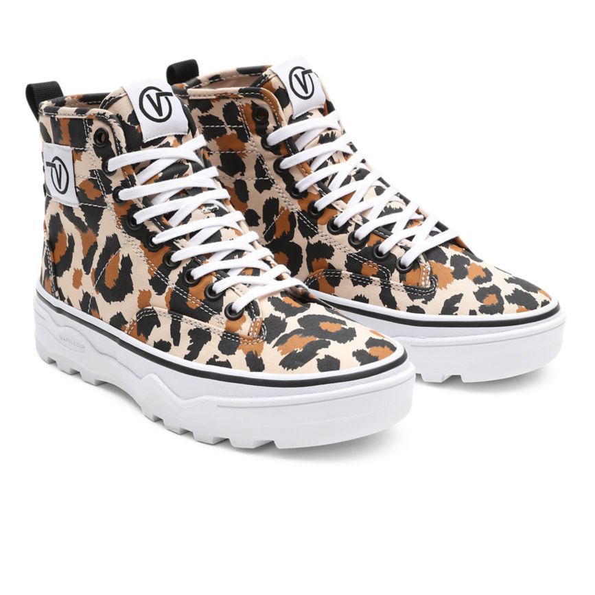 Vans Leopard Sentry WC Sko Leopardie | VN163O1XX94