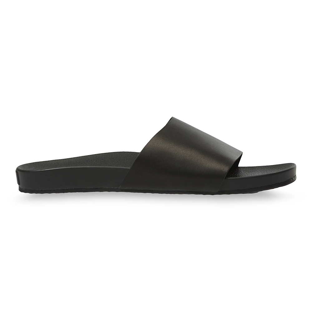 Vans Læder Decon Badesandaler Čierne | VN913I4UU42