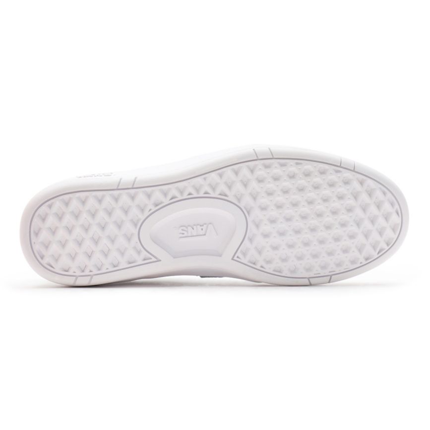 Vans Læder Lowland CC Sko Biele | VN551Q2IJ55