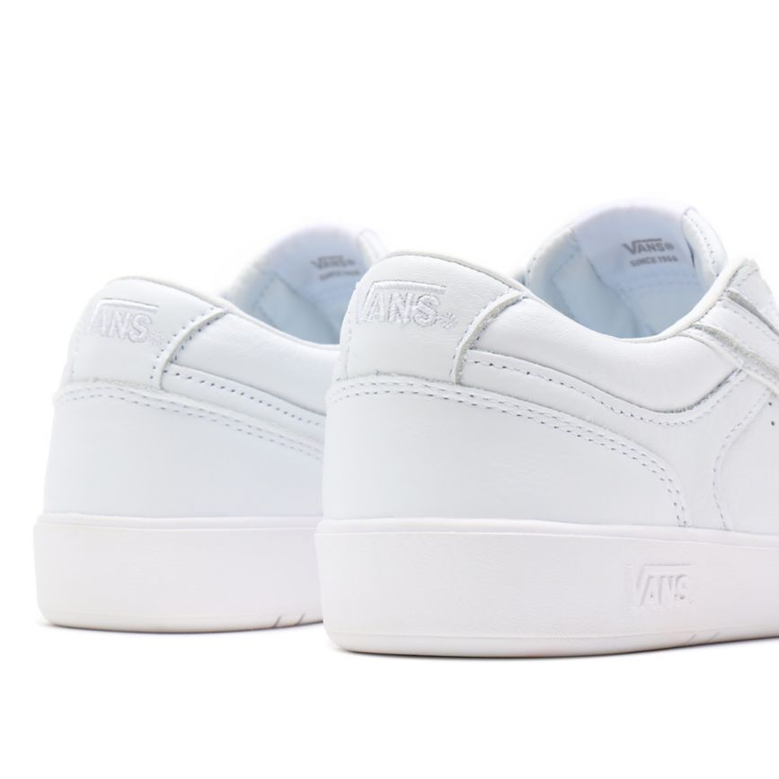 Vans Læder Lowland CC Sko Biele | VN551Q2IJ55